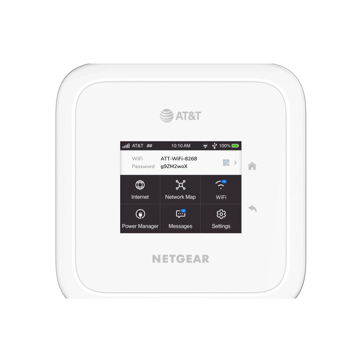 NETGEAR Nighthawk M6 5G WiFi 6 Mobile Hotspot Router (MR6110) – Blazing Fast Wireless Hotspot Router, Unlocked, Certified with AT&T and T-Mobile - White