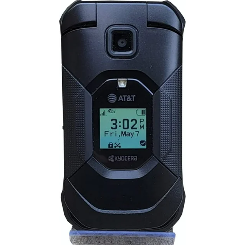 NEW! Kyocera DuraXE E4830 Flip Smart Rugged Flip Phone Unlocked AT&T - Imagem 2