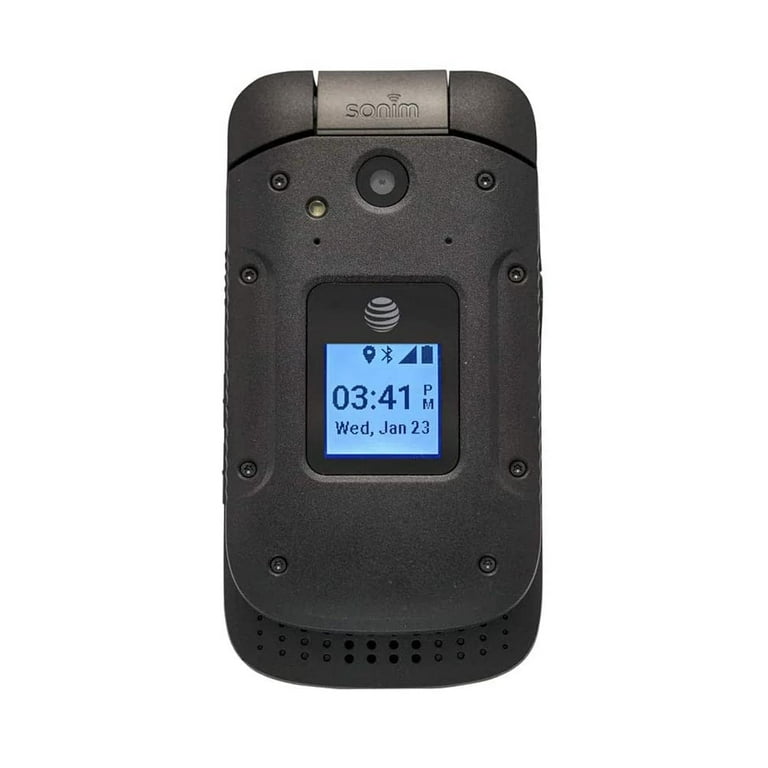 New Sonim XP3 XP3800 8GB Verizon 1G RAM 4G LTE Rugged Flip Phone with Camera - Black - Imagem 3