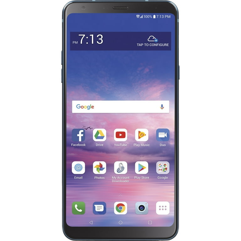 Straight Talk LG Stylo 4 Prepaid Smartphone Blue - Imagem 3