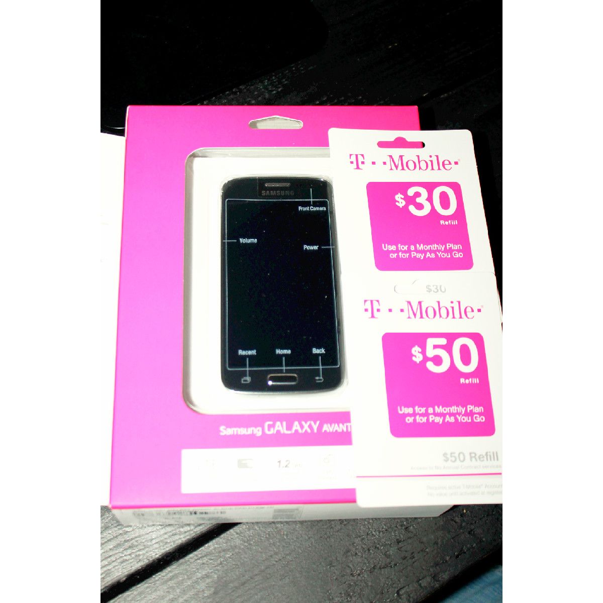 T-Mobile Samsung Galaxy Avant Prepaid Smartphone - Imagem 4