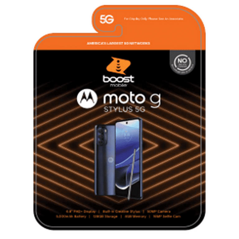 Boost Mobile Motorola Stylus 5G - Prepaid Smartphone - Imagem 3