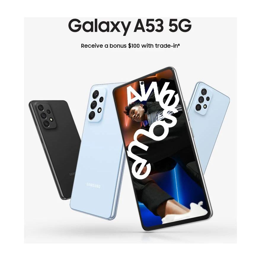Samsung Galaxy A53 5G 128GB - Awesome Blue SM-A536ELBAATS - Imagem 3