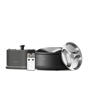 Polar Smart Wet Food Feeder & Dockstream 2 Smart Fountain