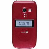 Consumer Cellular Doro 626 Flip Phone Burgandy Unlocked GSM - Imagem 5