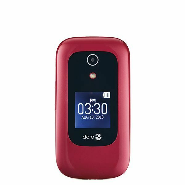 Doro 7050 - 512 MB - White Burgundy - Unlocked - GSM - Imagem 2
