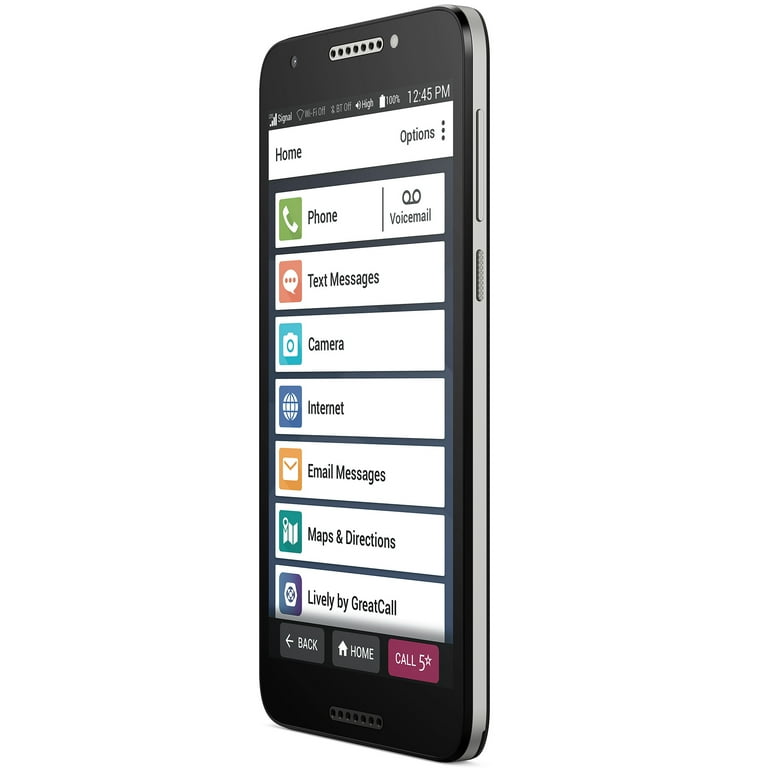 Jitterbug Smart2 No-Contract Easy-to-Use 5.5 - Imagem 4