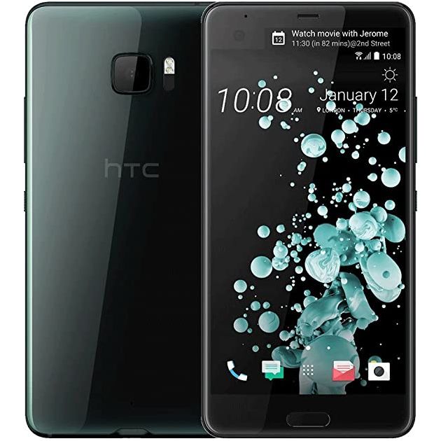 HTC U Ultra 64GB Factory Unlocked 4G Smartphone - Brilliant Black - Imagem 2