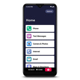 Lively - Jitterbug Smart3 Smartphone for Seniors - Black - Imagem 4