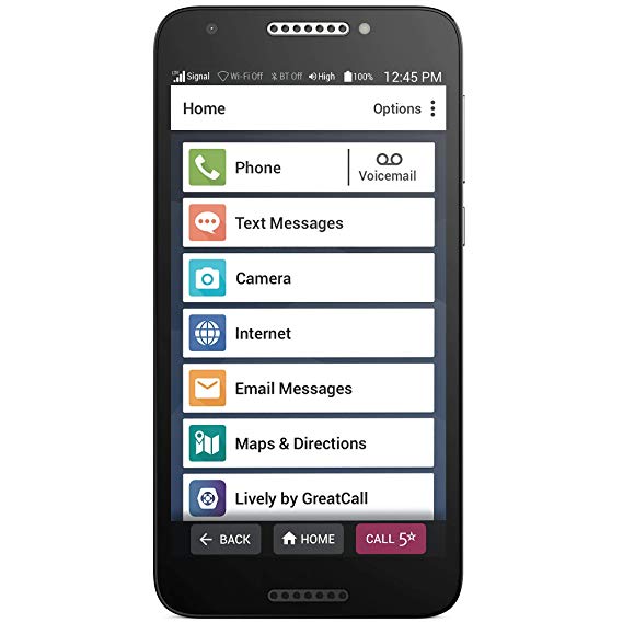 Jitterbug Smart2 No-Contract Easy-to-Use 5.5 - Imagem 2