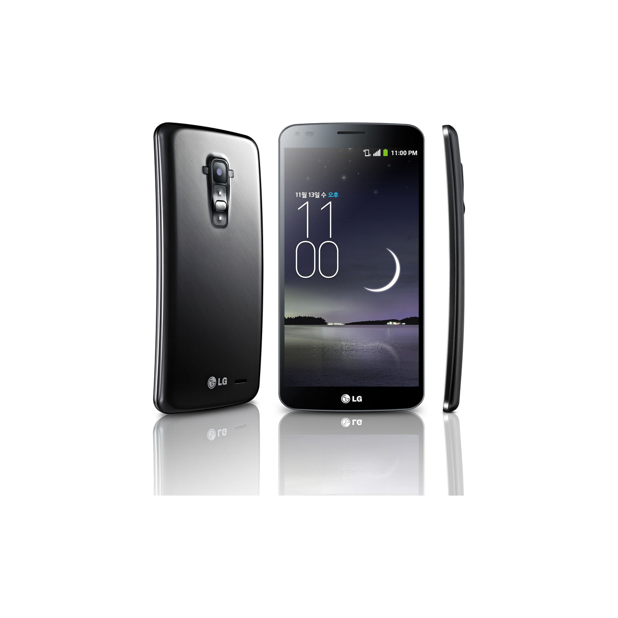 LG G Flex D950 Android Phone 32 GB - Titan silver Un-locked- GSM - Imagem 2