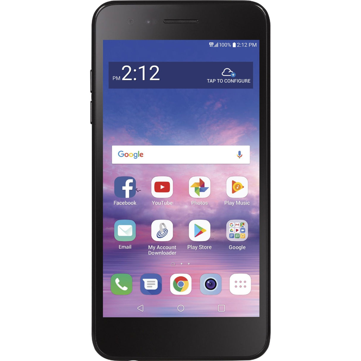 LG Rebel 4 L211VL - 16 GB - Black - Simple Mobile - GSM - Imagem 2