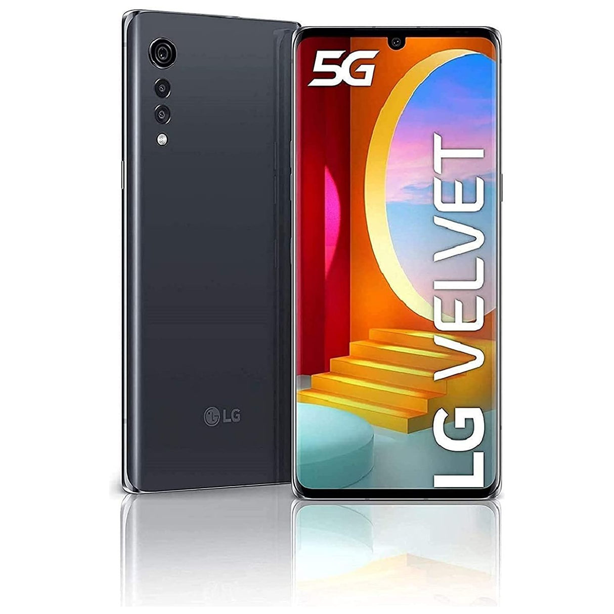 LG VELVET - 128 GB - Aurora Gray - T-Mobile - GSM - Imagem 2
