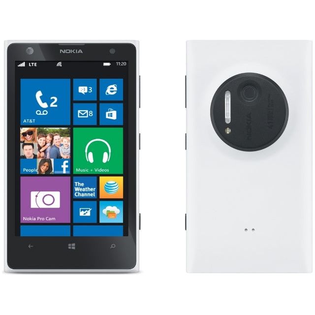 Nokia Lumia AT&T Gsm 41 Mega Pixel Camera (White) - Imagem 2