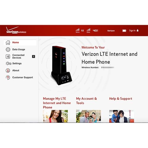 Verizon 4G LTE Broadband Router with Voice Wireless Router - Imagem 3