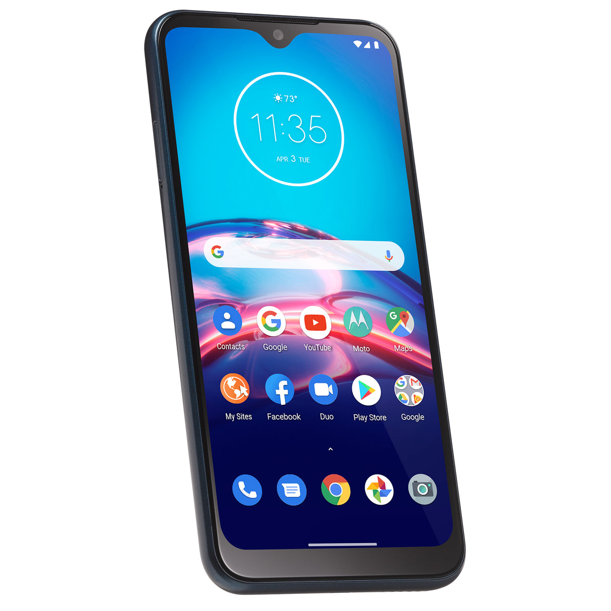 Straight Talk Motorola E 32GB Midnight Blue - Prepaid Smartphone - Imagem 2