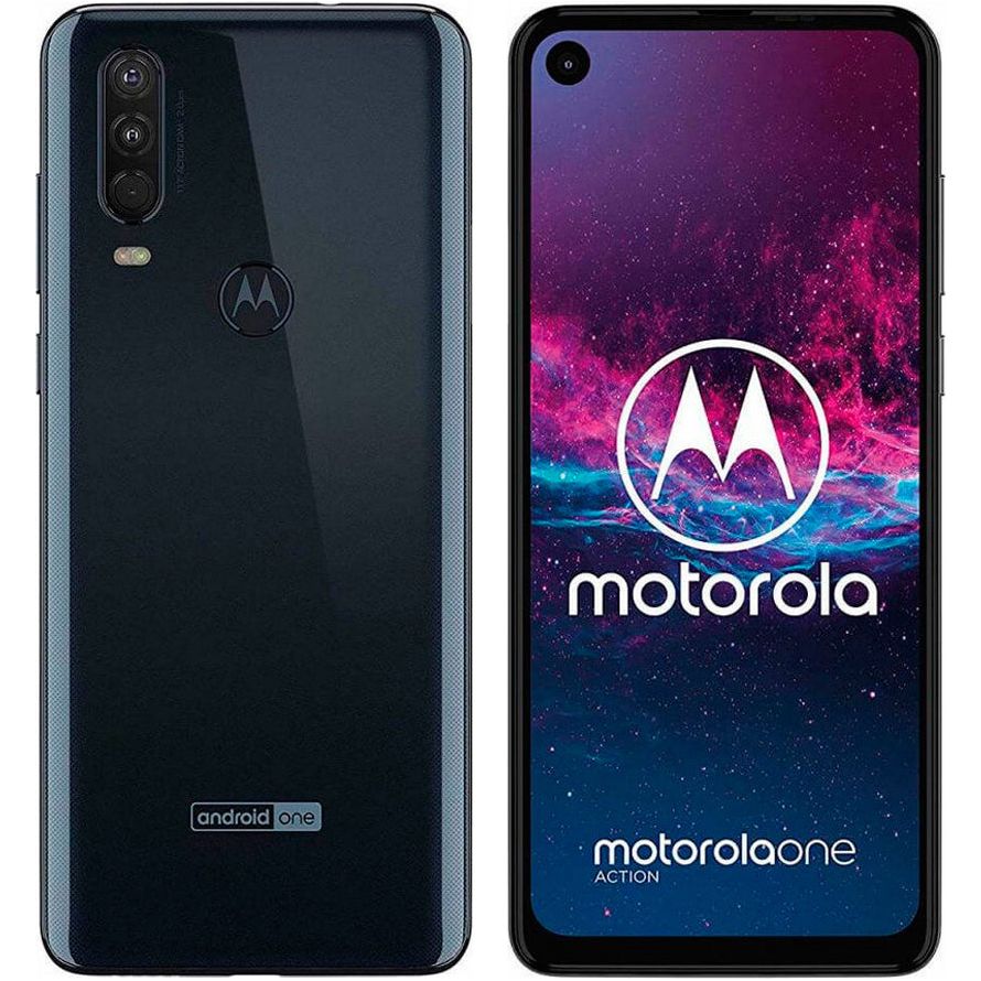 Motorola One Action - 128 GB - Demin Blue - Unlocked - CDMA/GSM - Imagem 2