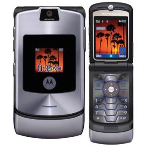 Motorola V3i RAZR iTUNES No Contract Cell Phone GSM Un-locked