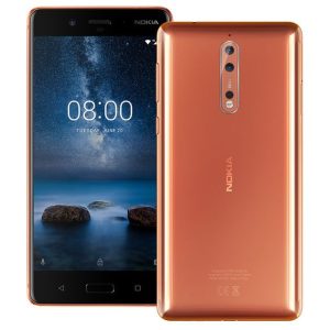 Nokia 8 TA-1052 64GB 4GB Ram Dual Copper Unlocked GSM