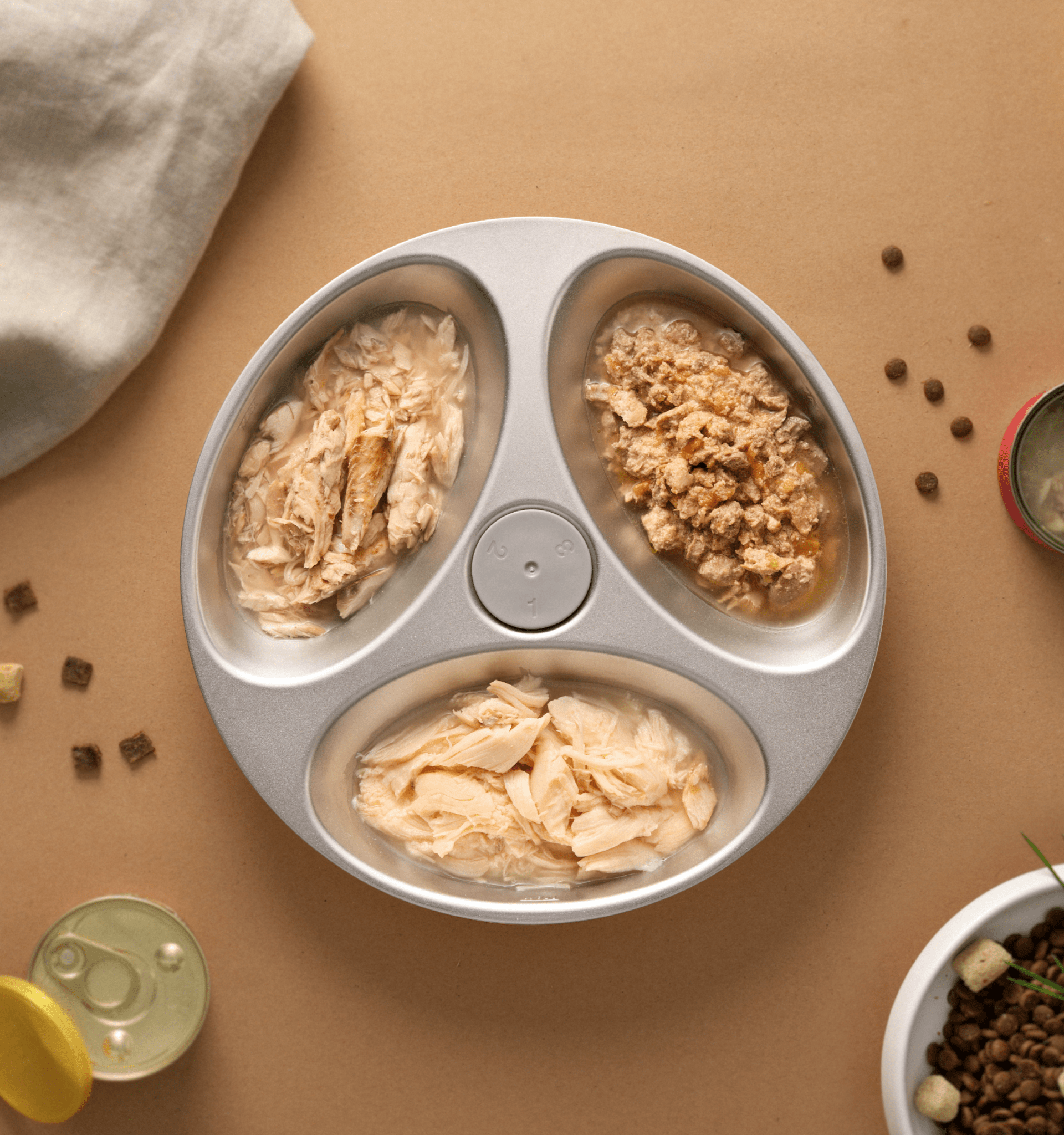 Polar Stainless Steel Food Bowl - Imagem 3