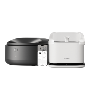 Polar Wet Food Feeder & RFID Smart Fountain Bundle