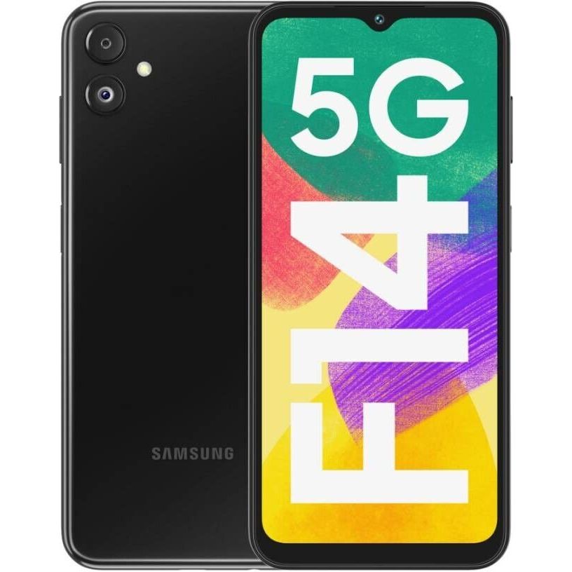 SAMSUNG Galaxy F14 5G Black, 128 GB) (6 GB RAM) Network Factory Unlocked) - Imagem 2