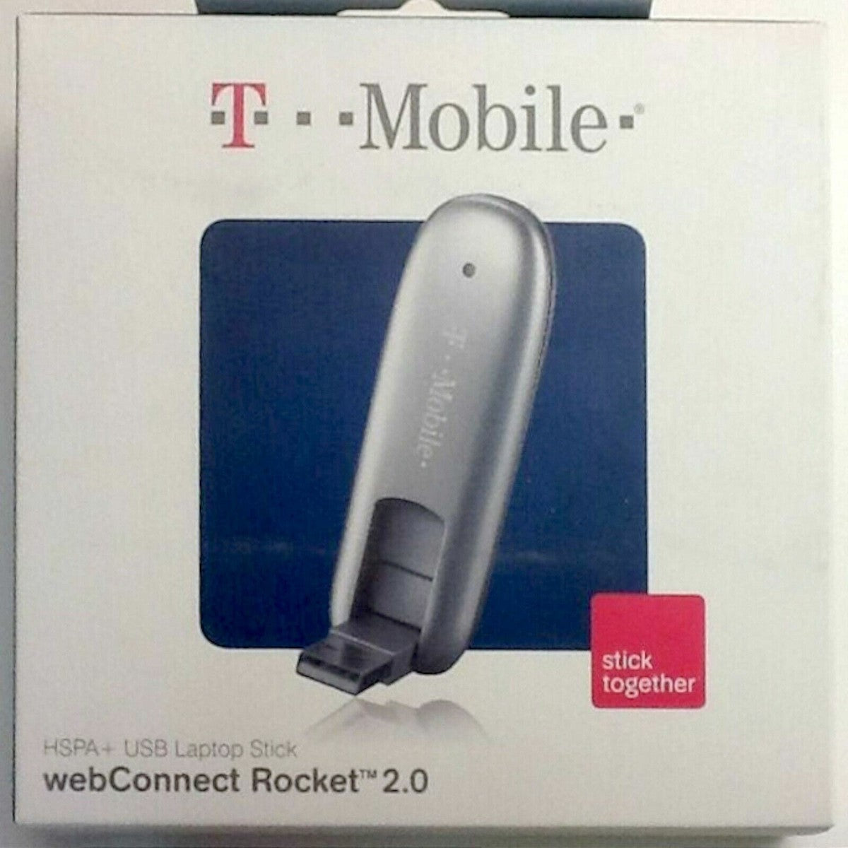 T-Mobile Rocket 3.0 4G Laptop Stick USB Cellular Modem - HSPA+ - Imagem 3