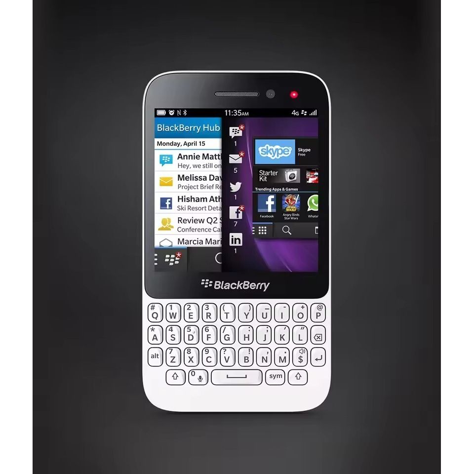 BlackBerry Q5 - 8 GB - Black - Unlocked - GSM - Imagem 3