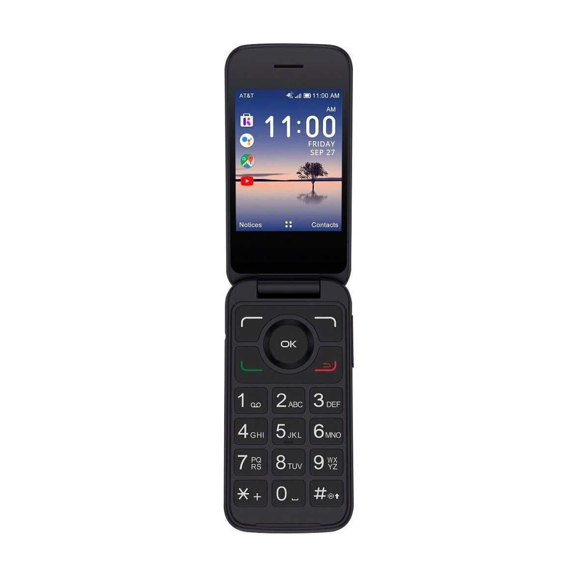 Alcatel 4052R 2.8" 4GB Memory AT&T GSM Smartphone Black - Imagem 4