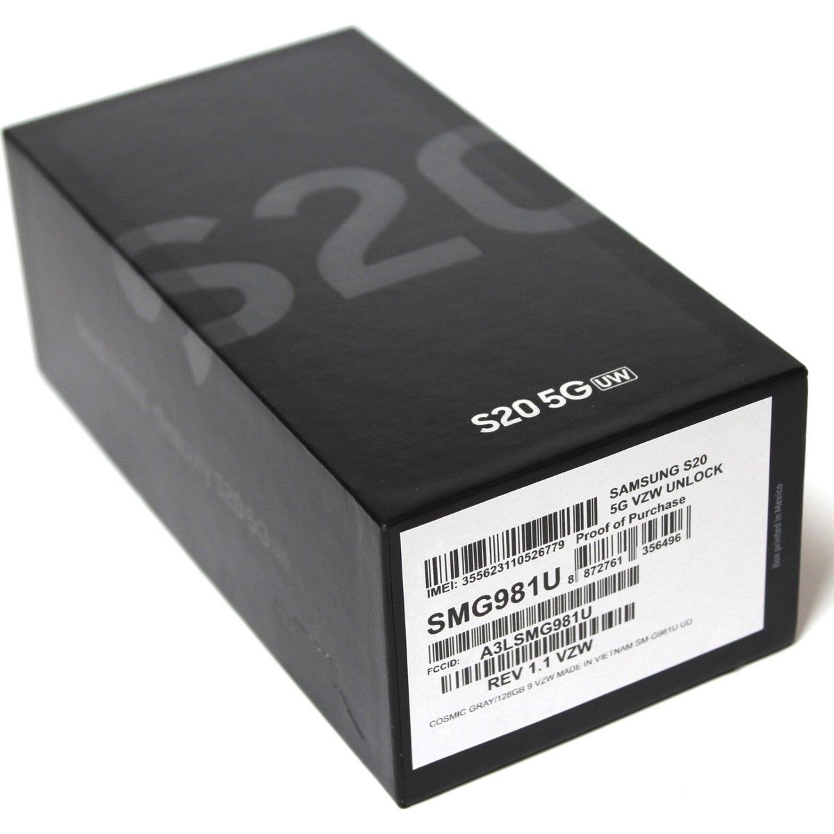 Samsung - Galaxy S20 5G UW 128GB - Cosmic Gray (Verizon) - Imagem 4