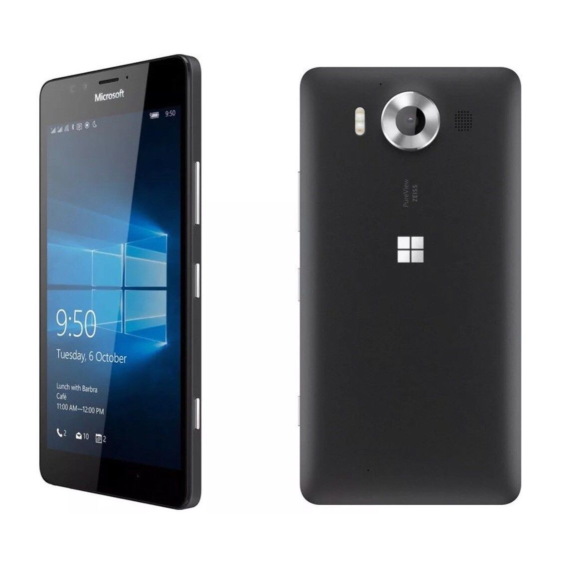 Microsoft Lumia 950 - Dual-SIM - 32 GB - Black - Unlocked - Imagem 3