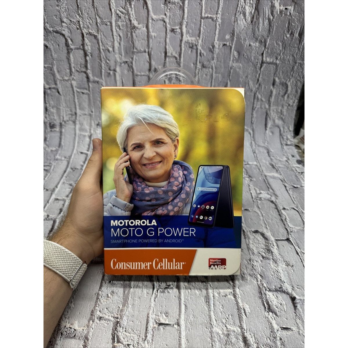 Consumer Cellular Postpaid Moto G Power (64GB) - Black - Imagem 4