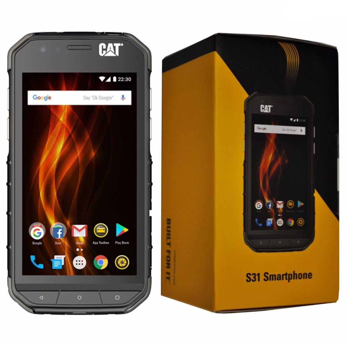 CAT S31 - 16 GB - Black - Unlocked - GSM - Imagem 3