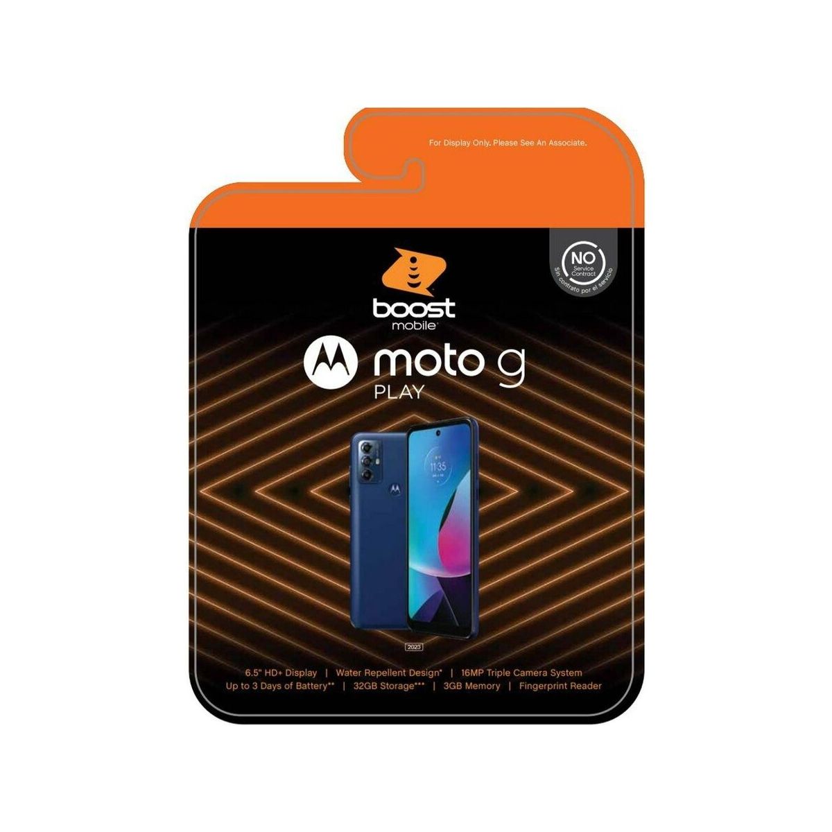 Boost Mobile Motorola G Play 2023 32gb Blue - Prepaid Smartpho - Imagem 3