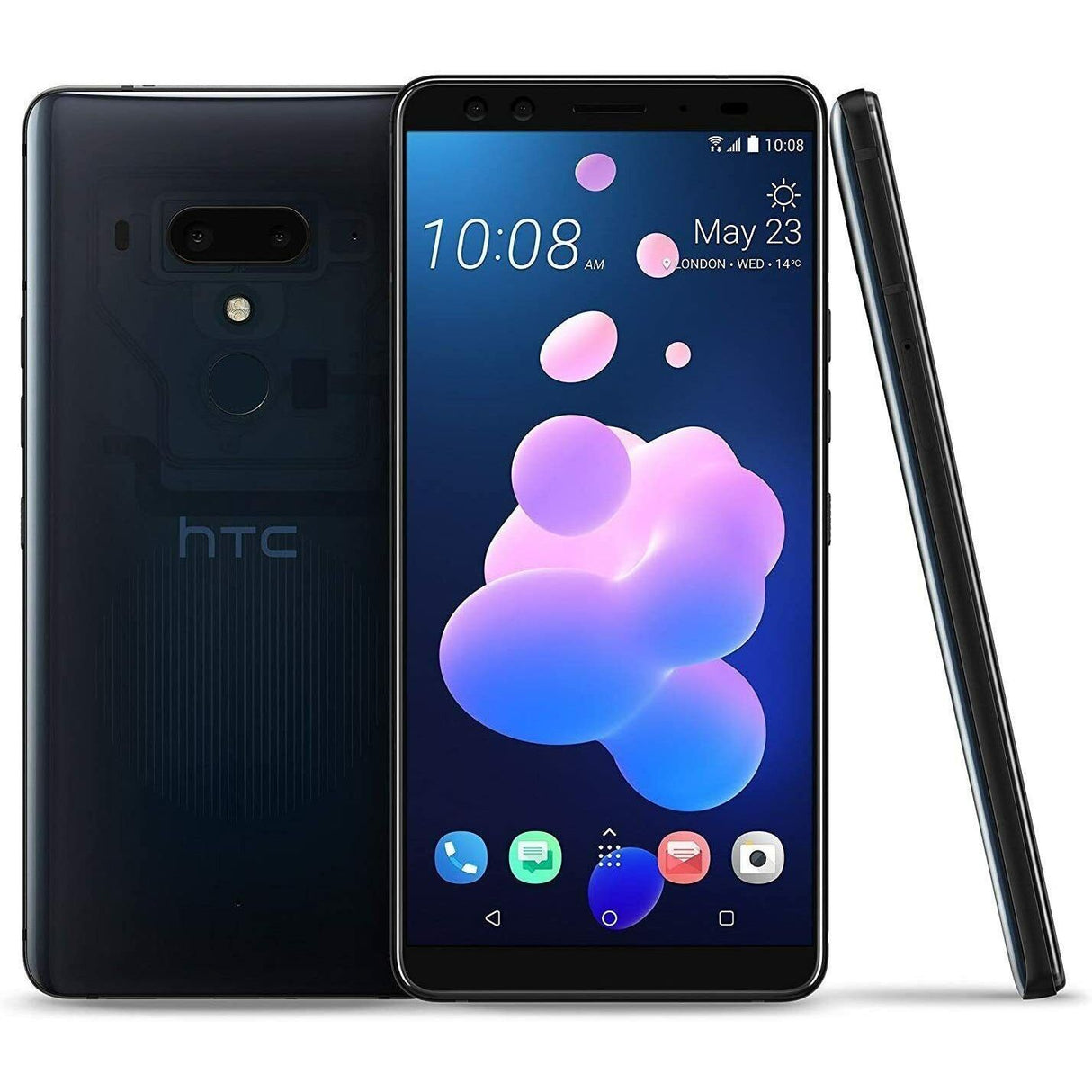 HTC U12+ - 64 GB - Ceramic Black - Unlocked - GSM - Imagem 3