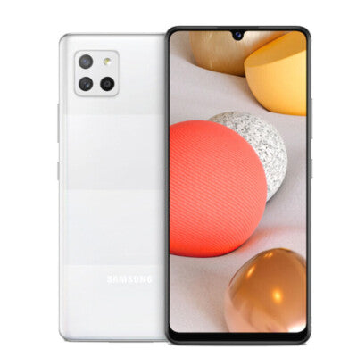 Samsung - Galaxy A42 5G 128GB (Unlocked) - White - Imagem 3