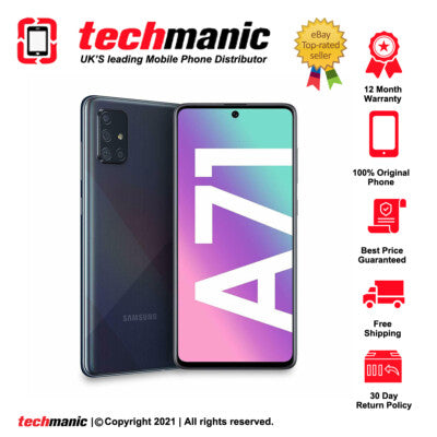 Samsung Galaxy A71 SM-A715F Dual-SIM 128GB Smartphone Unlocked - Imagem 4