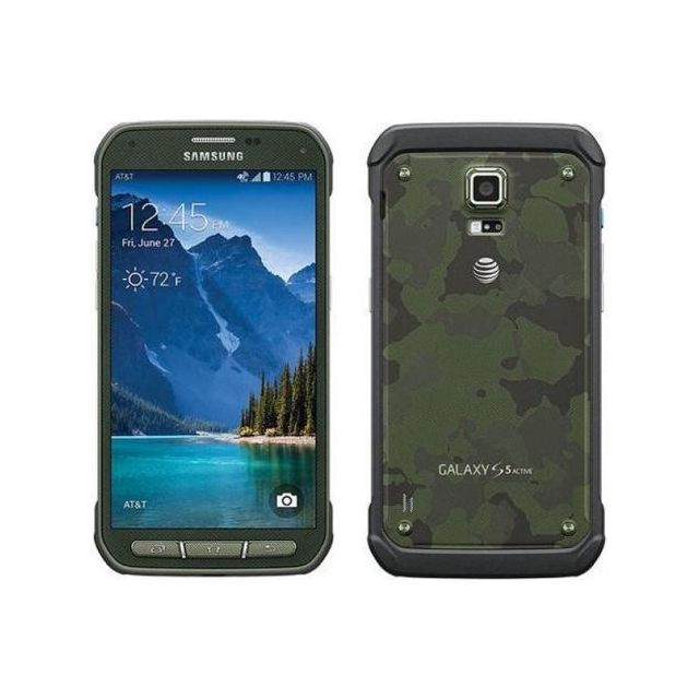 Samsung Galaxy S5 Active 4G LTE 16 GB Rugged Smartphone Camo Green - Imagem 2