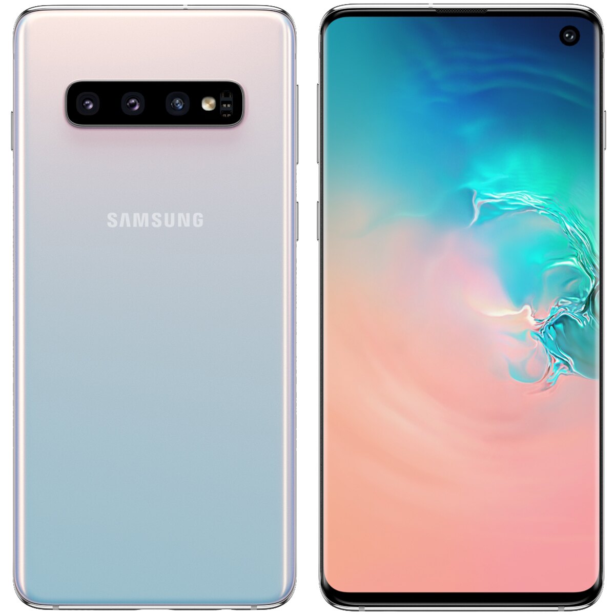 Samsung Galaxy S10 - 128 GB - Prism White - Unlocked - GSM - Imagem 2