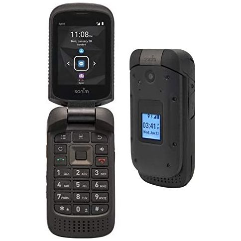 Sonim XP3 XP3800 4G LTE 8GB Rugged Flip Phone At&t - Black - Imagem 2