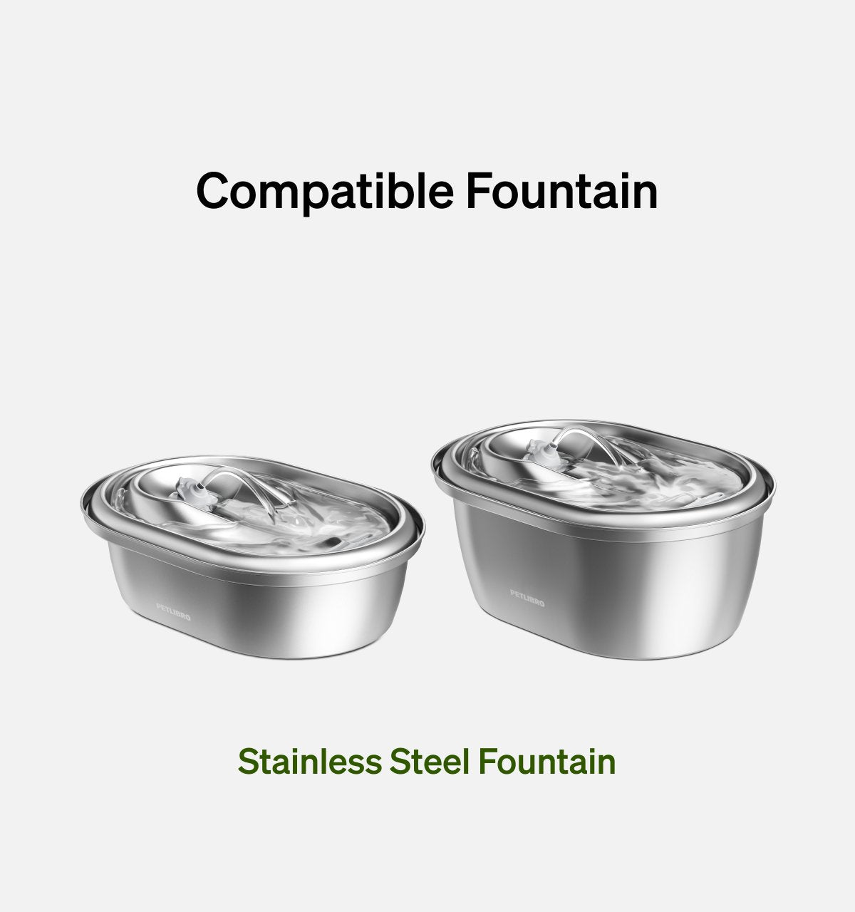 Stainless Steel Fountain Replacement Filter - Imagem 2