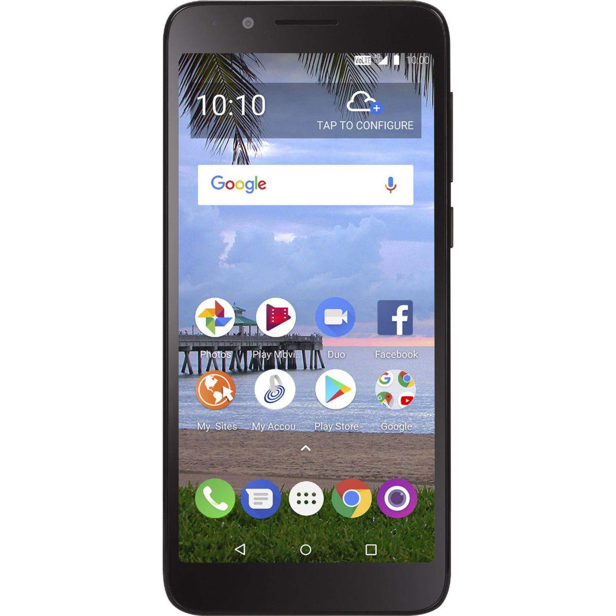 Total Wireless Alcatel TCL LX Prepaid Smartphone Black - Imagem 2