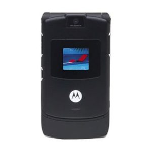 Motorola V3 RAZR No Contract Cell Phone GSM AT&T (black)