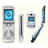 Motorola V3 RAZR No Contract Cell Phone GSM Un-locked (SILVER) - Imagem 6