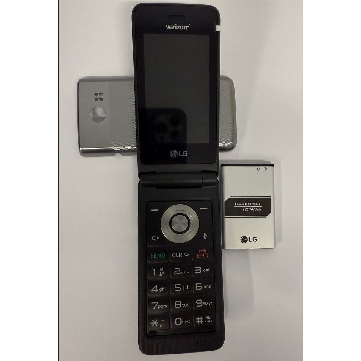 LG - Exalt 4G LTE VN220 with 8GB Memory Cell Phone - Silver (Verizon) BRAND NEW - Imagem 2