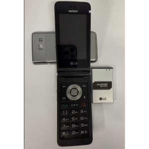 LG - Exalt 4G LTE VN220 with 8GB Memory Cell Phone - Silver (Verizon) BRAND NEW