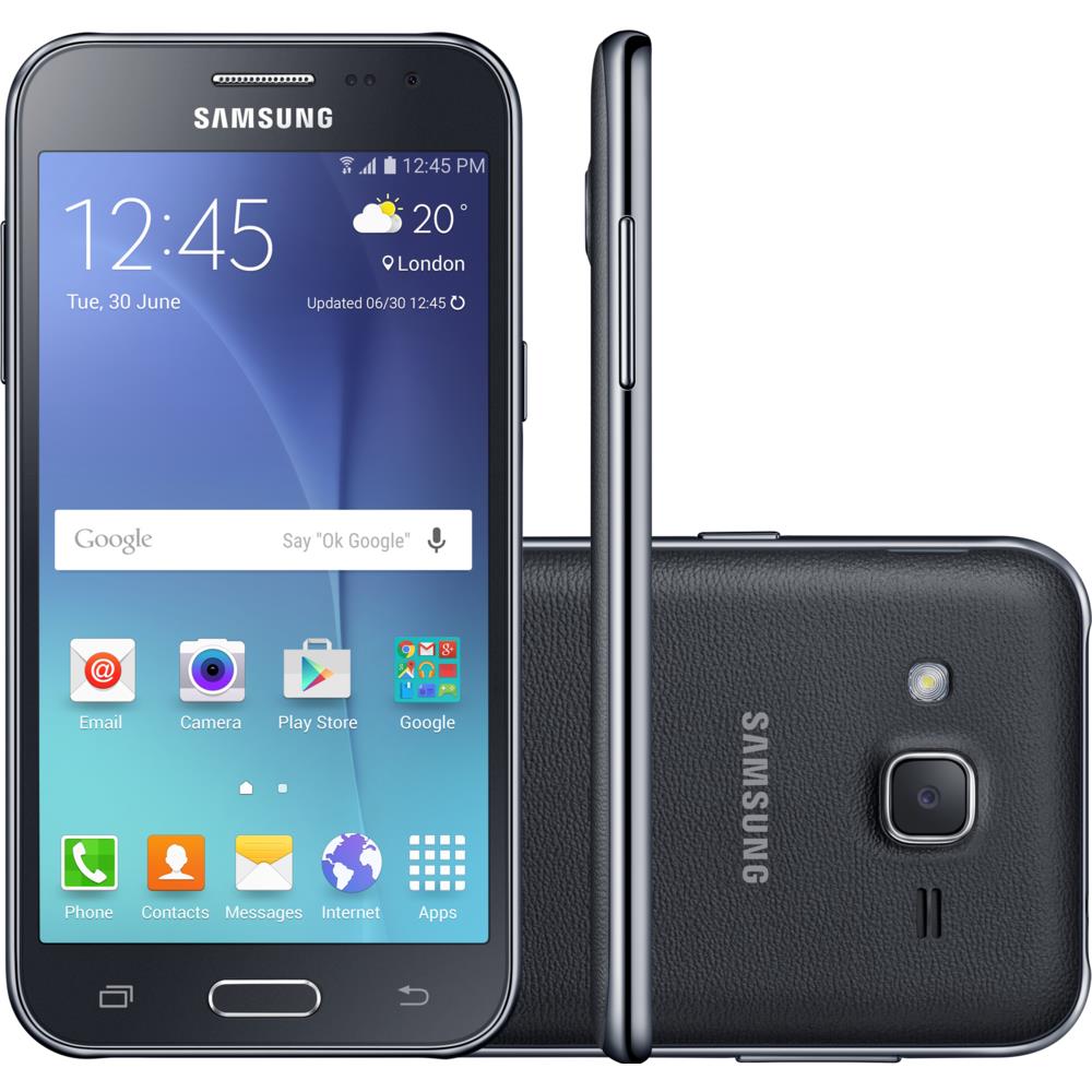Samsung Galaxy J2 - 8 GB - Black - Unlocked - GSM - Imagem 2