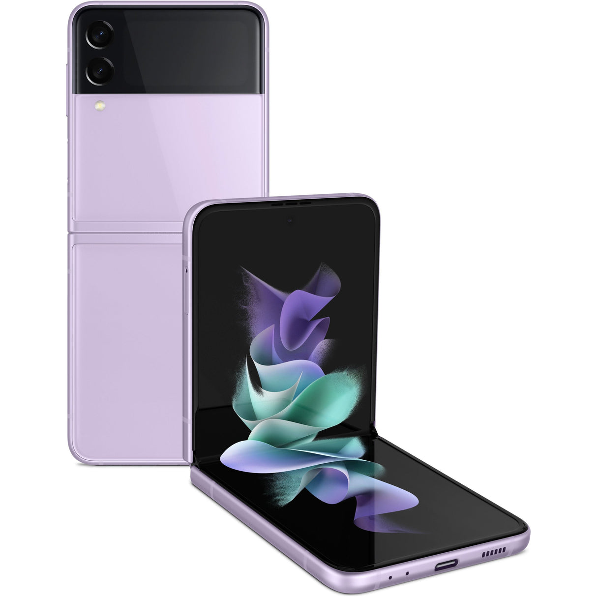 Samsung - Galaxy Z Flip3 5G 128GB - Lavender (Verizon) - Imagem 2